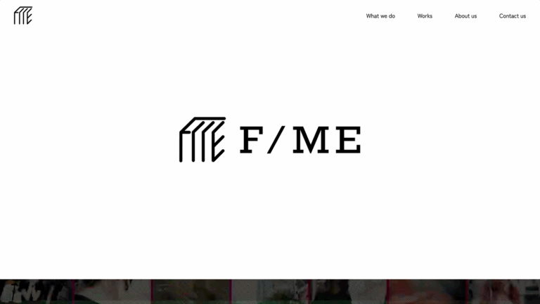 株式会社f-me様WEBサイトリニューアル コーディング支援 イメージ